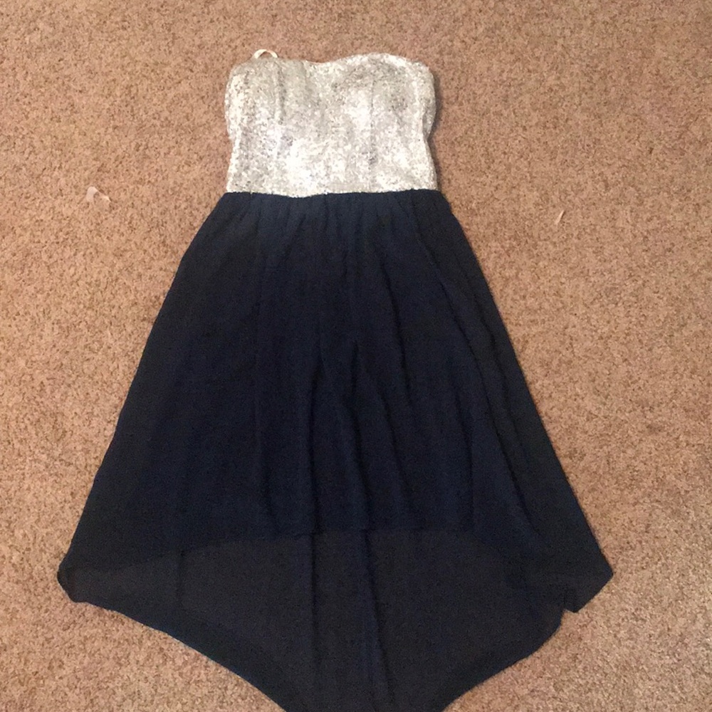 Sequin Top Chiffon dress